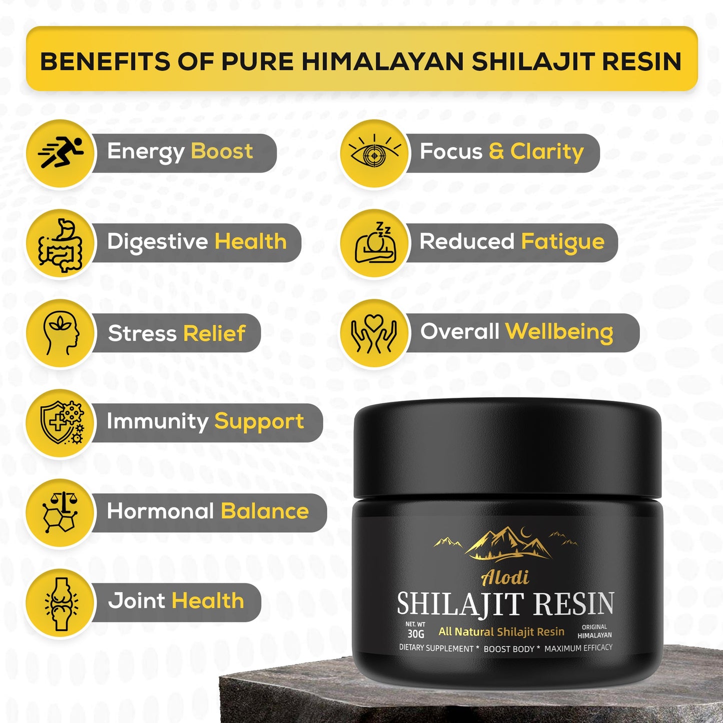 Pure Shilajit Resin from the Himalayan Mountains