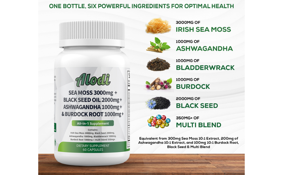 Super Sea Moss Capsule Blend