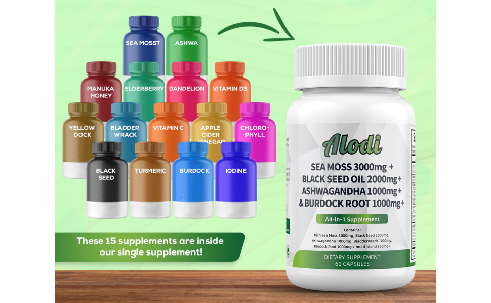 Super Sea Moss Capsule Blend