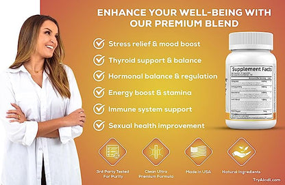 Ashwagandha Fenugreek Maca Root All in 1 Blend