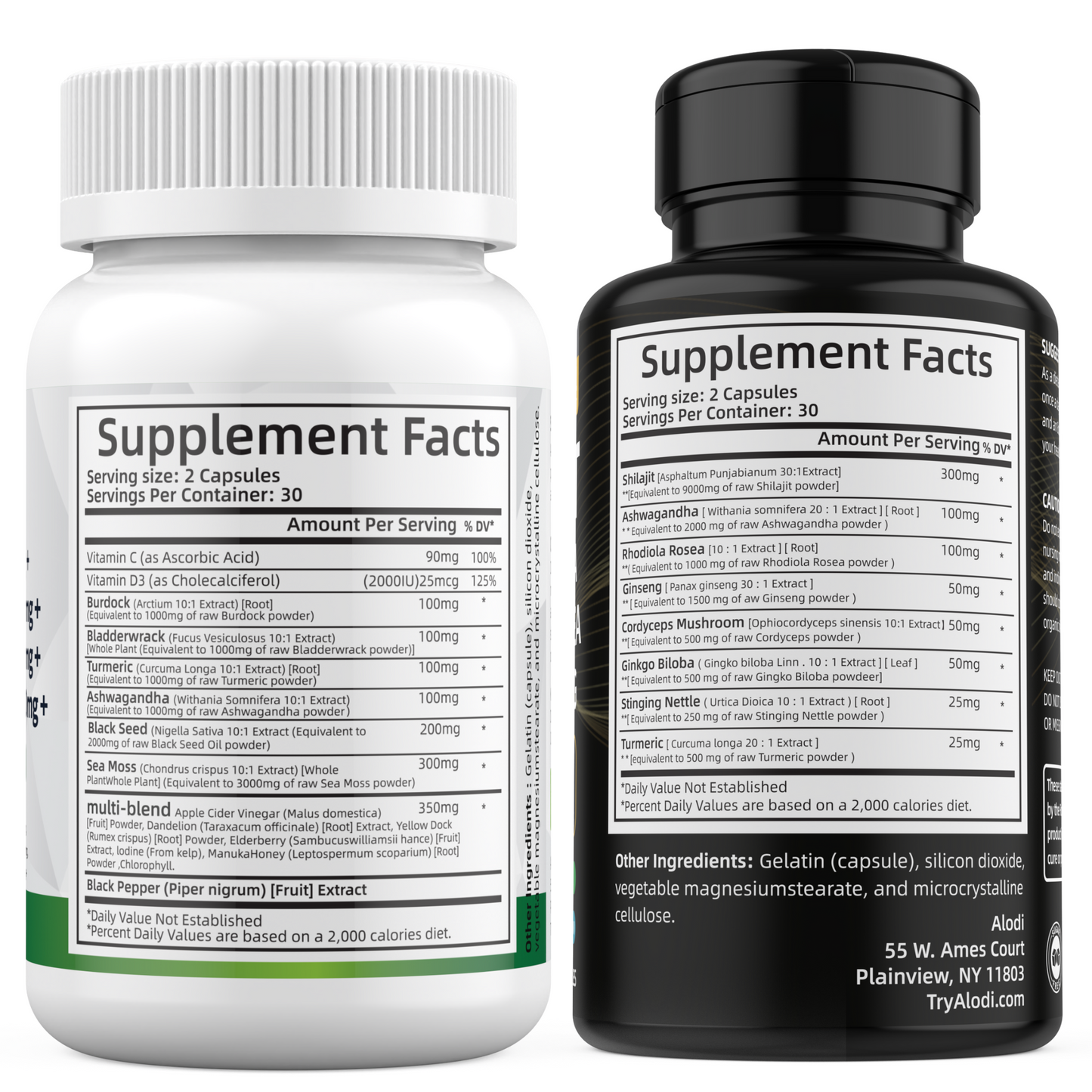 Sea Moss + Shilajit Ultra Wellness Bundle