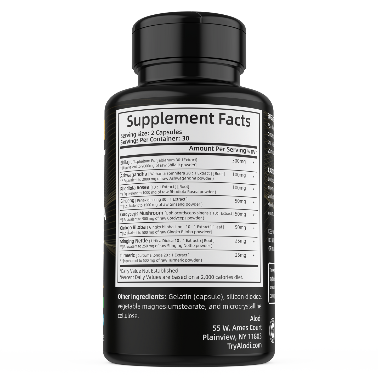 Shilajit Plus Advanced Wellness Capsules 8-in-1 Blend