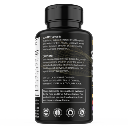 Shilajit Plus Advanced Wellness Capsules 8-in-1 Blend