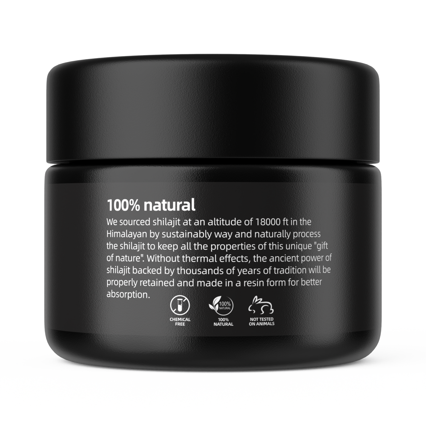 Pure Shilajit Resin from the Himalayan Mountains