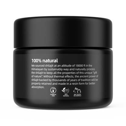 Pure Shilajit Resin from the Himalayan Mountains