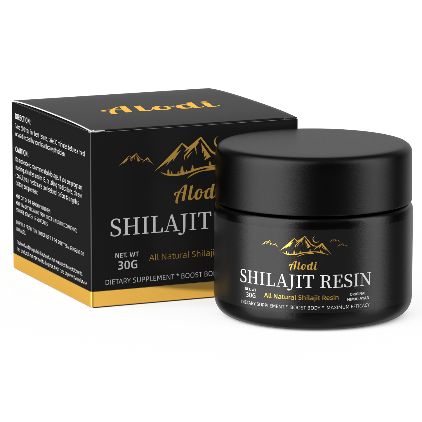 Pure Shilajit Resin from the Himalayan Mountains