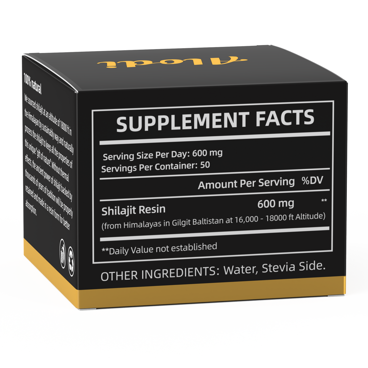 Pure Shilajit Resin from the Himalayan Mountains