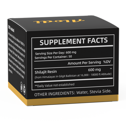 Pure Shilajit Resin from the Himalayan Mountains