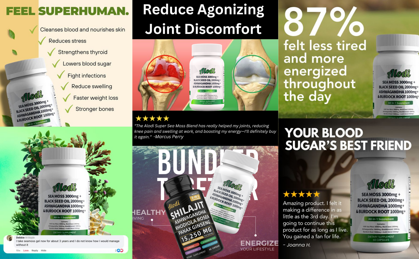 Sea Moss + Shilajit Ultra Wellness Bundle