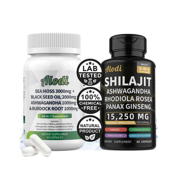 Alodi Sea Moss + Shilajit Bundle